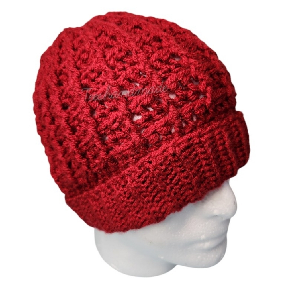 Waffle Stitch Hat